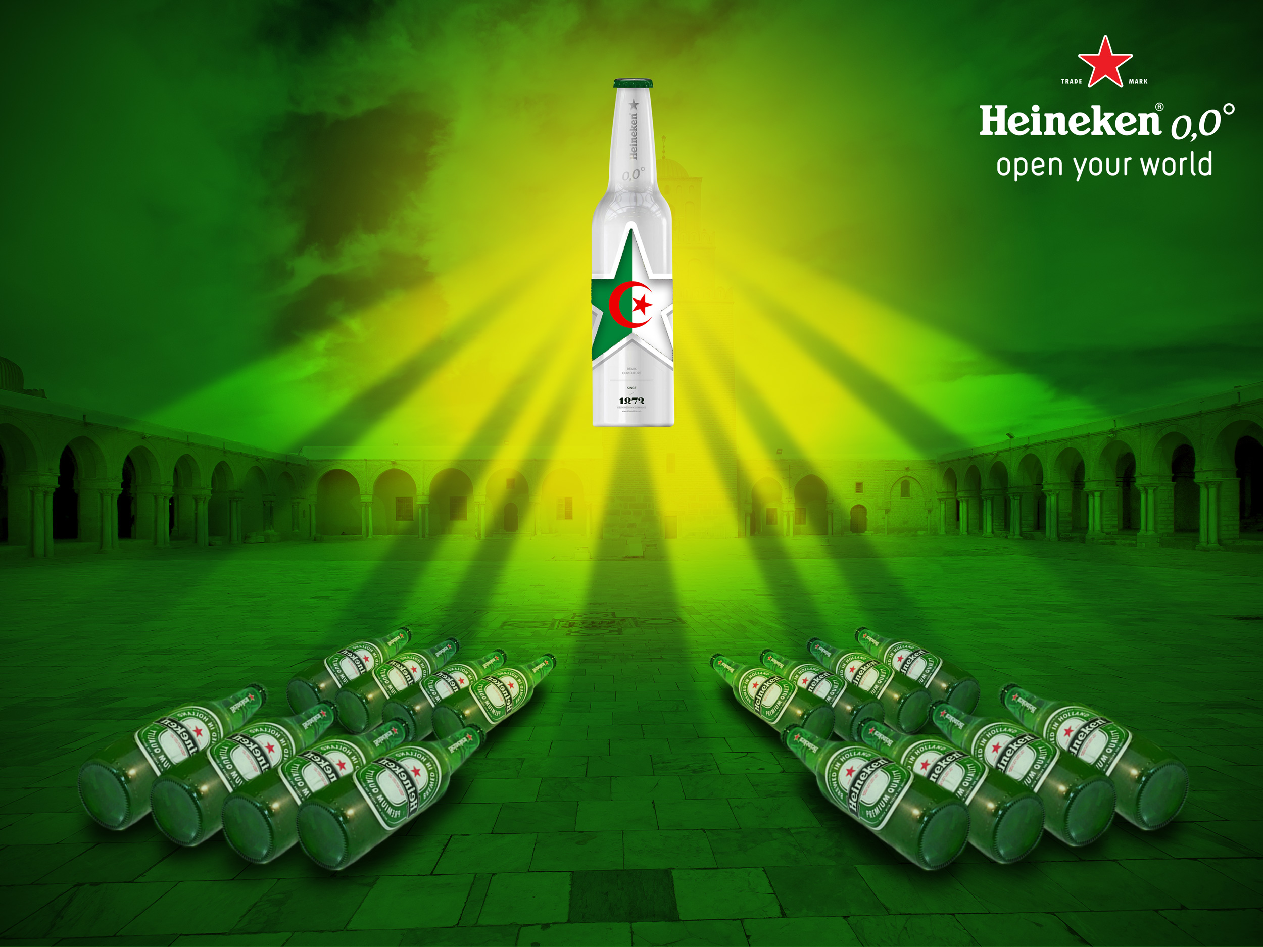 affiche heineken 0.0°